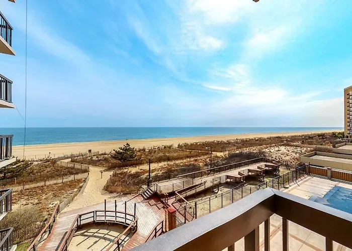 Sunny Coastal With Views Balcony Pools Gym Sauna & Ac * Ocean City